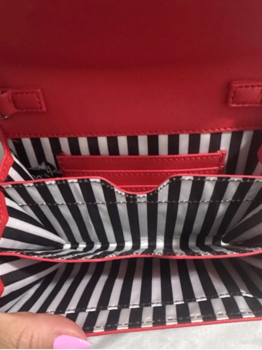 Marc Tetro Red Westie Crossbody Bag
